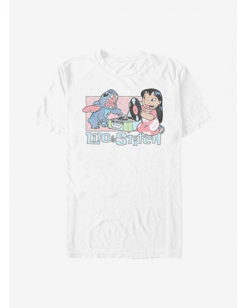 Disney Lilo & Stitch Duo Records T-Shirt $6.88 T-Shirts