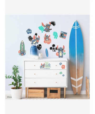 Disney Lilo & Stitch Surf's Up Peel & Stick Wall Decals $8.69 Decals