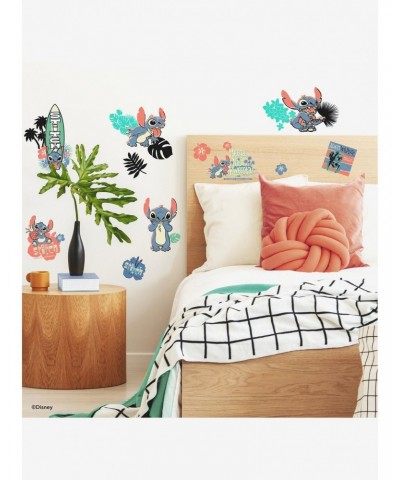 Disney Lilo & Stitch Surf's Up Peel & Stick Wall Decals $8.69 Decals