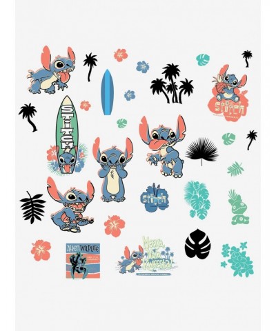 Disney Lilo & Stitch Surf's Up Peel & Stick Wall Decals $8.69 Decals