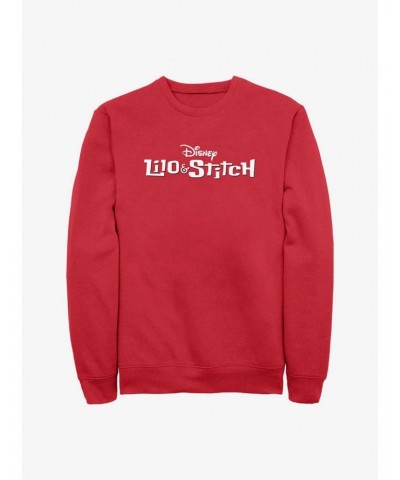 Disney Lilo & Stitch Logo Sweatshirt $8.86 Sweatshirts