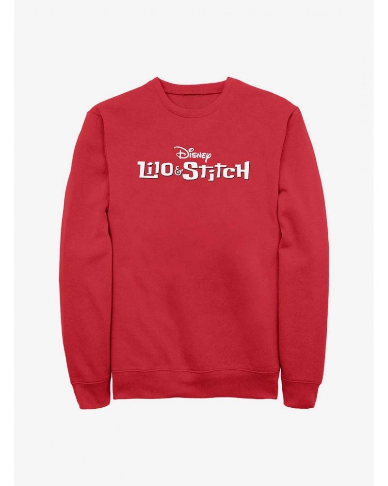 Disney Lilo & Stitch Logo Sweatshirt $8.86 Sweatshirts