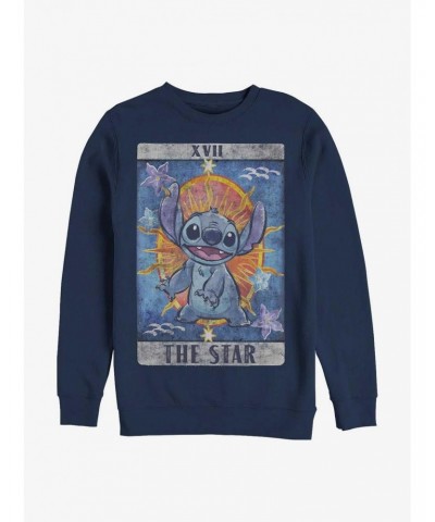 Disney Lilo & Stitch Tarot Crew Sweatshirt $13.87 Sweatshirts